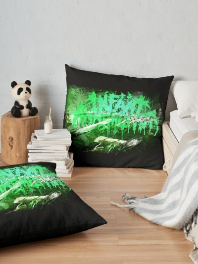 Infant Annihilator Soil The Stillborn Throw Pillow Official Infant Annihilator Merch