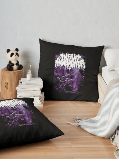 Infant Annihilator Throw Pillow Official Infant Annihilator Merch