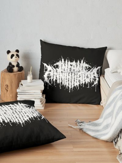 Infant Annihilator Band Throw Pillow Official Infant Annihilator Merch