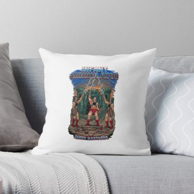 Random Annihilator House Throw Pillow Official Infant Annihilator Merch