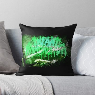 Infant Annihilator Soil The Stillborn Throw Pillow Official Infant Annihilator Merch