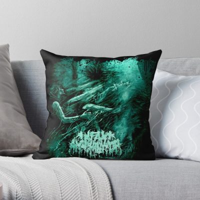 Infant Annihilator Album Cover Throw Pillow Official Infant Annihilator Merch