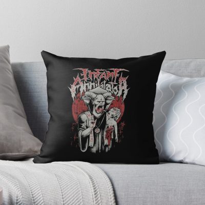 Fruit Coloring Simple Look Throw Pillow Official Infant Annihilator Merch