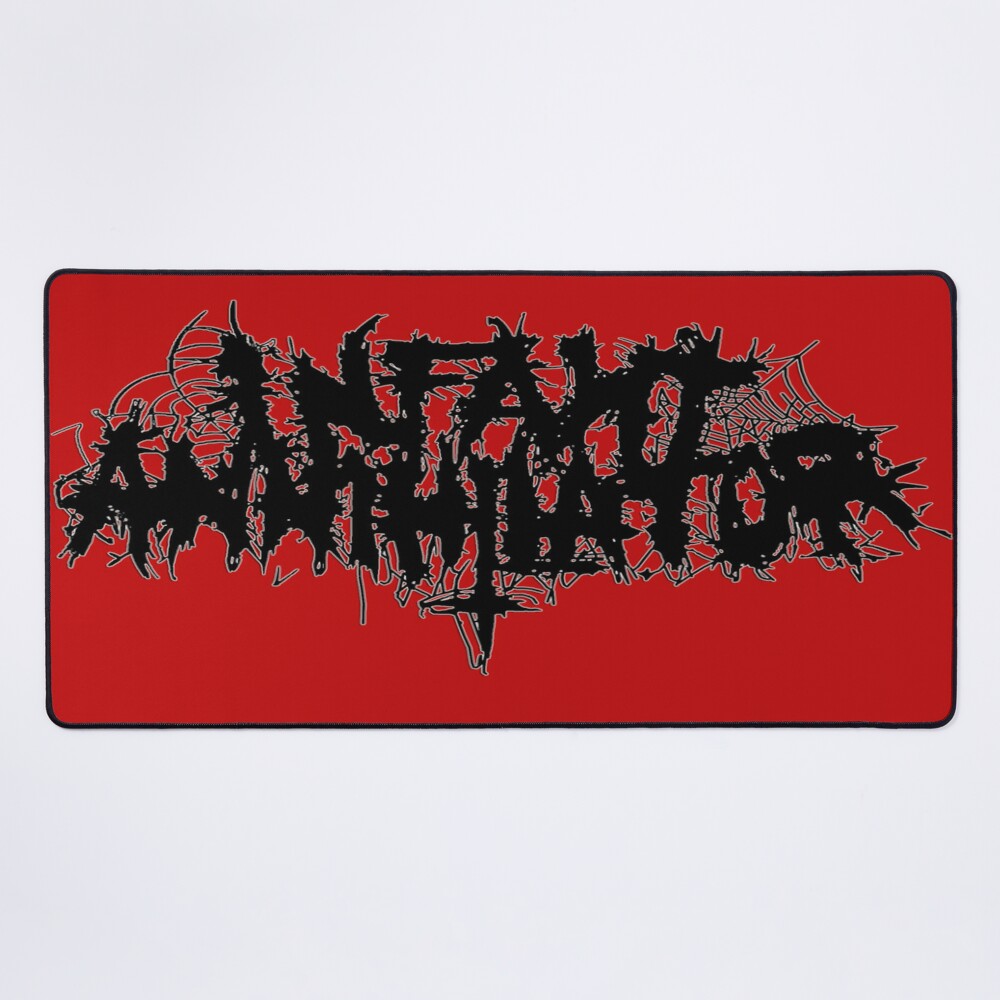 Infant Annihilator Black Logo Red Mouse Pad